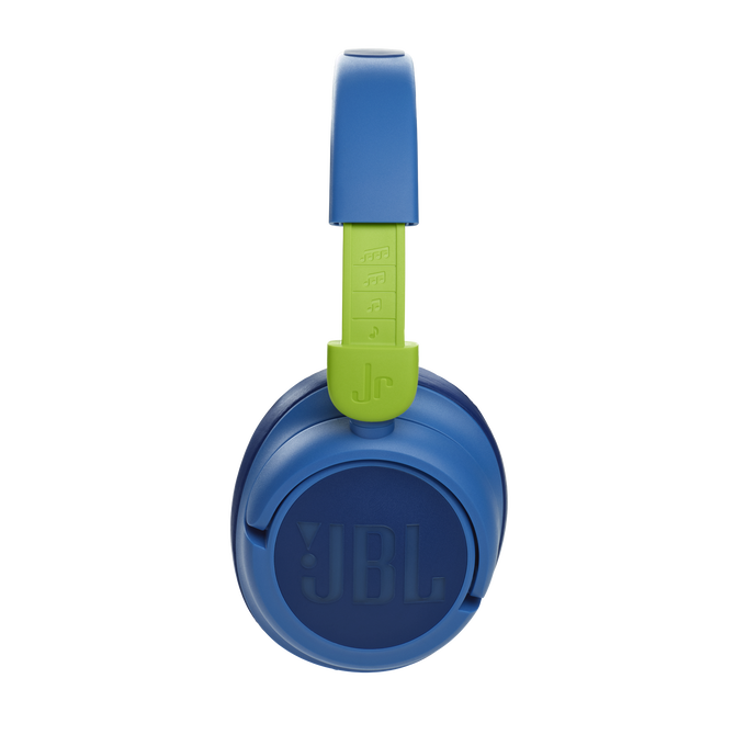 JBL JR 460NC - Blue - Wireless over-ear Noise Cancelling kids headphones - Left image number null